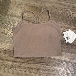 NWT - Beyond Yoga - Slim Racerback - Birch Heather - Size XS